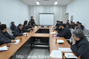 광명소방서, 화재 안전사고 예방 대형공사장 간담회 실시