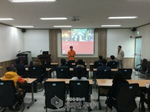 중랑소방서, 겨울철 화재 대비 다중이용업소 대상 화재안전교육 실시