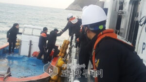 완도해경, 대모도 응급환자 긴급이송