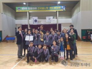 무안초 김종하배 전국꿈나무핸드볼대회 여자초등부 준우승