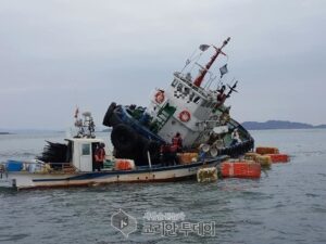 보령해경, 보령 장고도 인근 해상서 예인선 좌초… 승선원 구조 완료