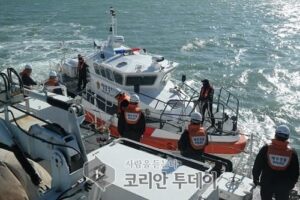 완도해경, 풍랑 속 청산도 응급환자 긴급이송