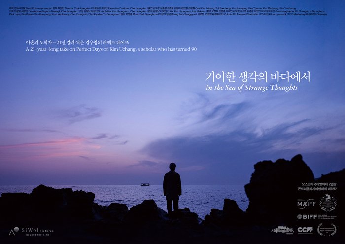 다큐멘터리 '기이한 생각의 바다에서' 메인 포스터