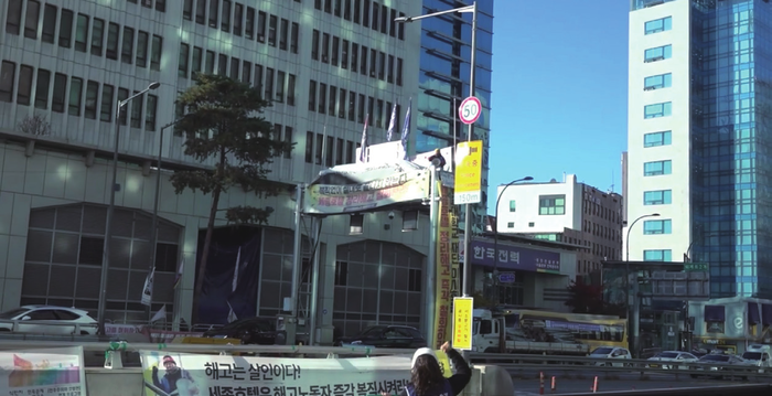 連: 잇닿을 연 인천독립영화제 전국 섹션5 상영…고공농성 현장의 새벽 (사진 제공: 인천독립영화제)