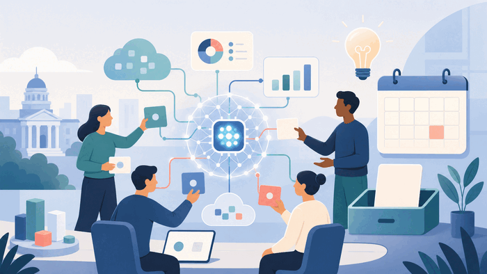 [코리안투데이] Affiche du concours «Défi d'innovation Data+IA 2026» © 장형임 기자