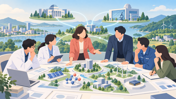 [코리안투데이] Cérémonie de lancement du projet de R&D régionale autonome 4 pôles-3 zones spéciales © 장형임 기자