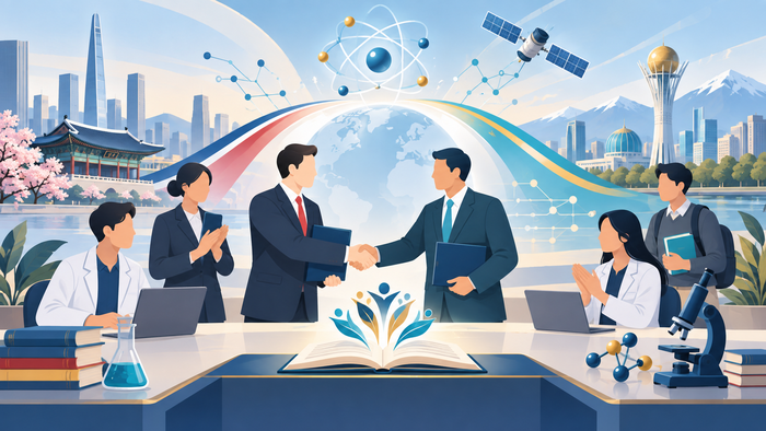 Le ministère des Sciences et des TIC signe avec le Kazakhstan un cadre de formation des talents scientifiques et technologiques