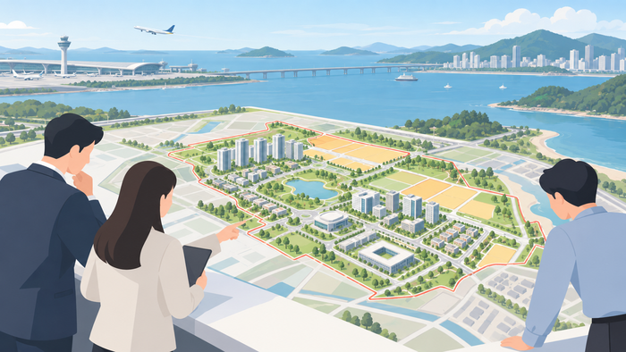 [코리안투데이] 仁川龙游2城市开发区位置图 © 장형임 기자