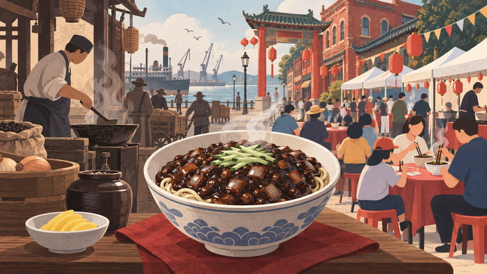 [코리안투데이] The official poster for the 2026 Incheon Jajangmyeon Festival © 장형임 기자