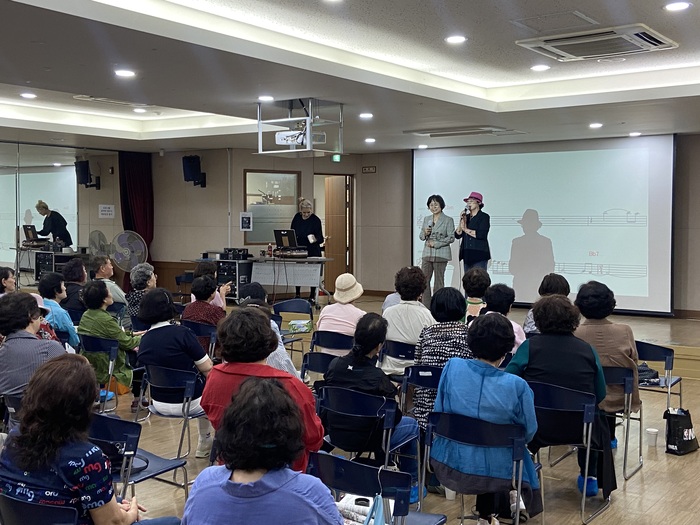 論現1洞住民自治会、住民自治センターのプログラムを訪れ意見を聴取