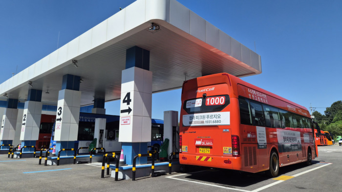 仁川市、液化水素生産施設の大規模整備期間の45日間、水素バス非常対応体制を始動