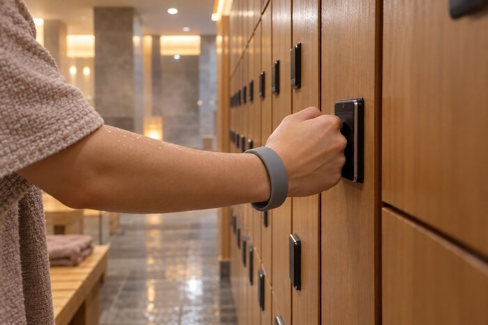 Elektronesch Schlëssel an Saunen a Jjimjilbang: wat soll ee fir d'éischt kontrolléieren?