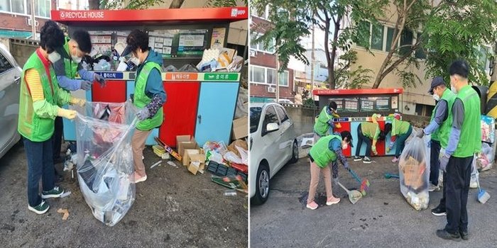 南東区高齢者人材開発センター、「わが町資源循環団」を運営…高齢者とともにつくる清潔な町