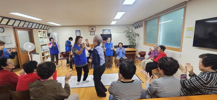 장수서창동, ‘전례놀이’로 경로당 어르신 여가활동 지원 (사진 제공: 남동구청)
