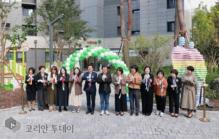 [The Korean Today] Quang cảnh lễ khánh thành Nhà trẻ công lập Hakik Forena © Phóng viên Kim Mi-hee