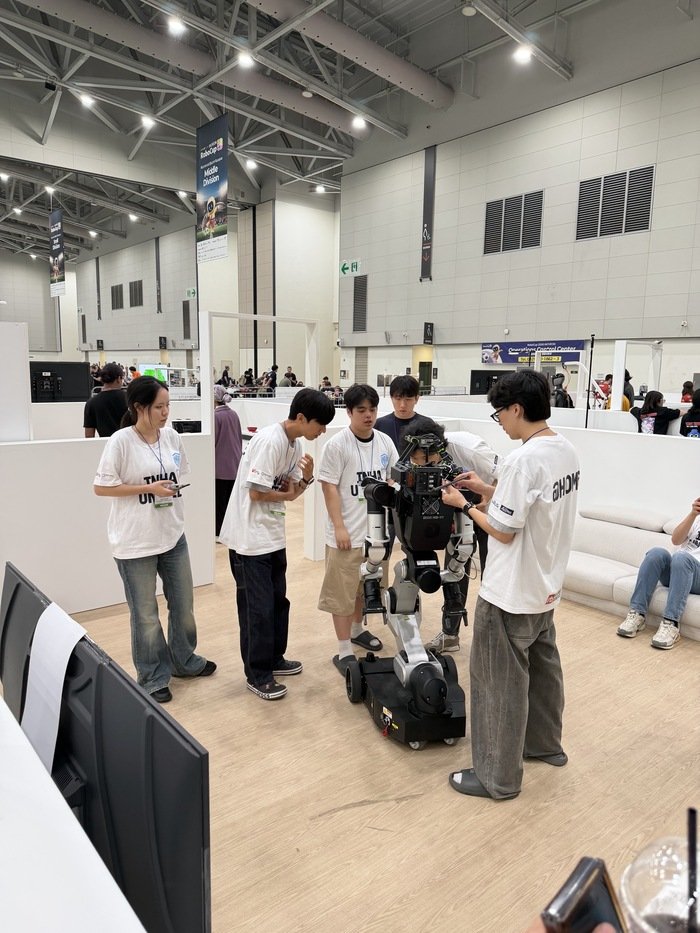 인하대학교 Inha-United, 로봇축구(Humanoid Soccer League - Middle Division) 출전 모습